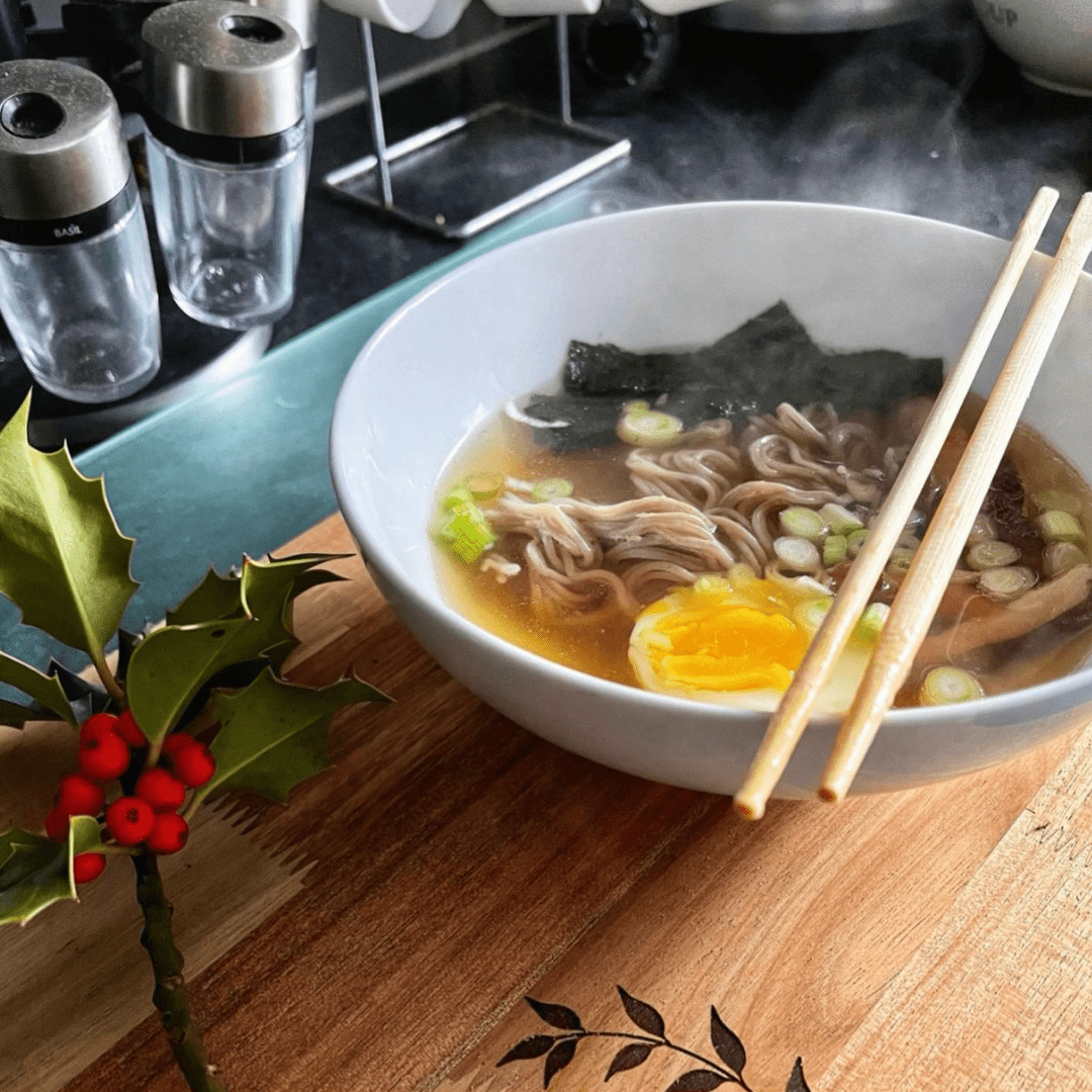 10 minute Bone Broth Ramen